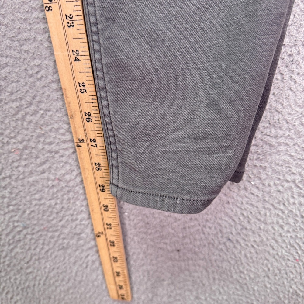 Quince Pants Mens 30x30 Dark Coal Gray French Terry 5-Pocket Preppy Everyday - Picture 8 of 11